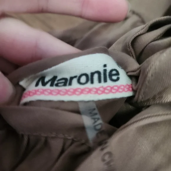 NWOT ANTHROPOLGIE BRONZE BEAUTIFUL JUMPSUIT SIZE M - Picture 3 of 3